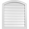 Ekena Millwork Arch Top Surface Mount PVC Gable Vent: Non-Functional, w/2"W x 1-1/2"P Brickmould Frame, 26"W x 28"H GVPAR26X2802SN - alternate 1